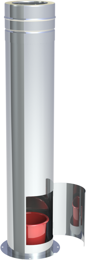 Jeremias Teleskopstütze 610-1190 mm + Teleskopkopf