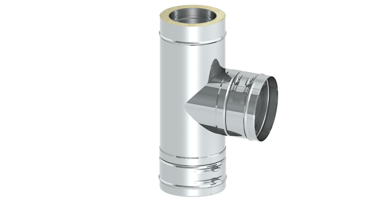 T-Anschluss 90° mit Wassernase