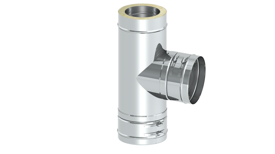 T-Anschluss 90° mit Wassernase