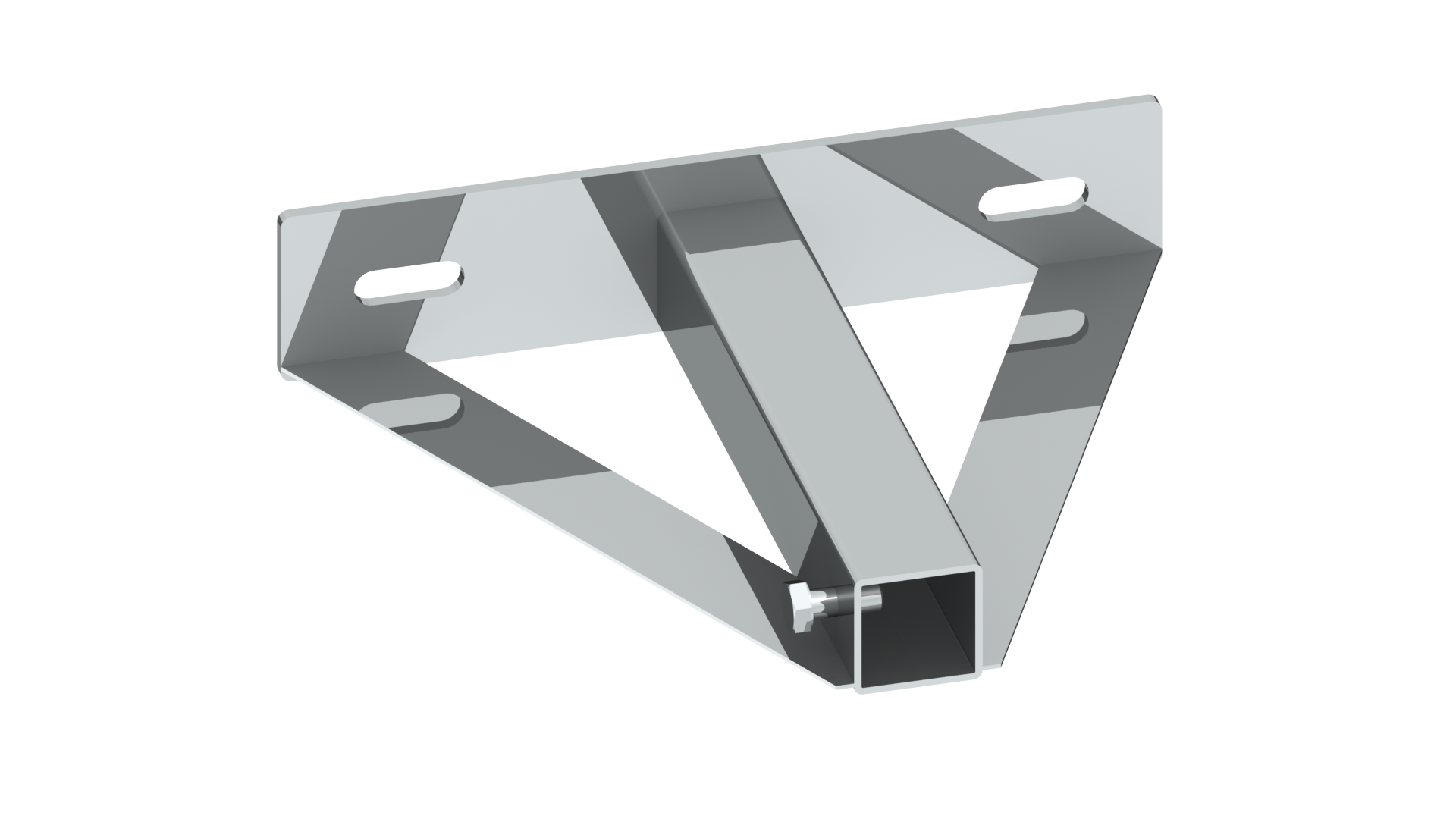 Wandteil von DW20 verstellbar für Wandhalter ab 250 mm