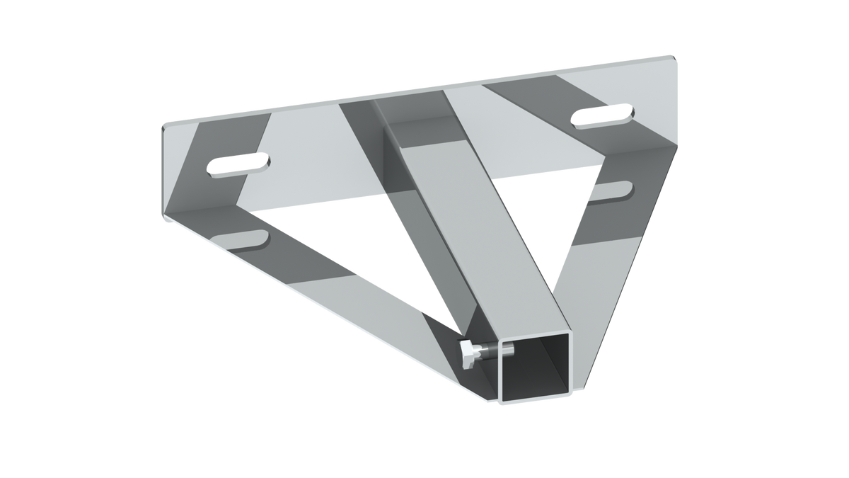 Wandteil von DW20 verstellbar für Wandhalter ab 250 mm