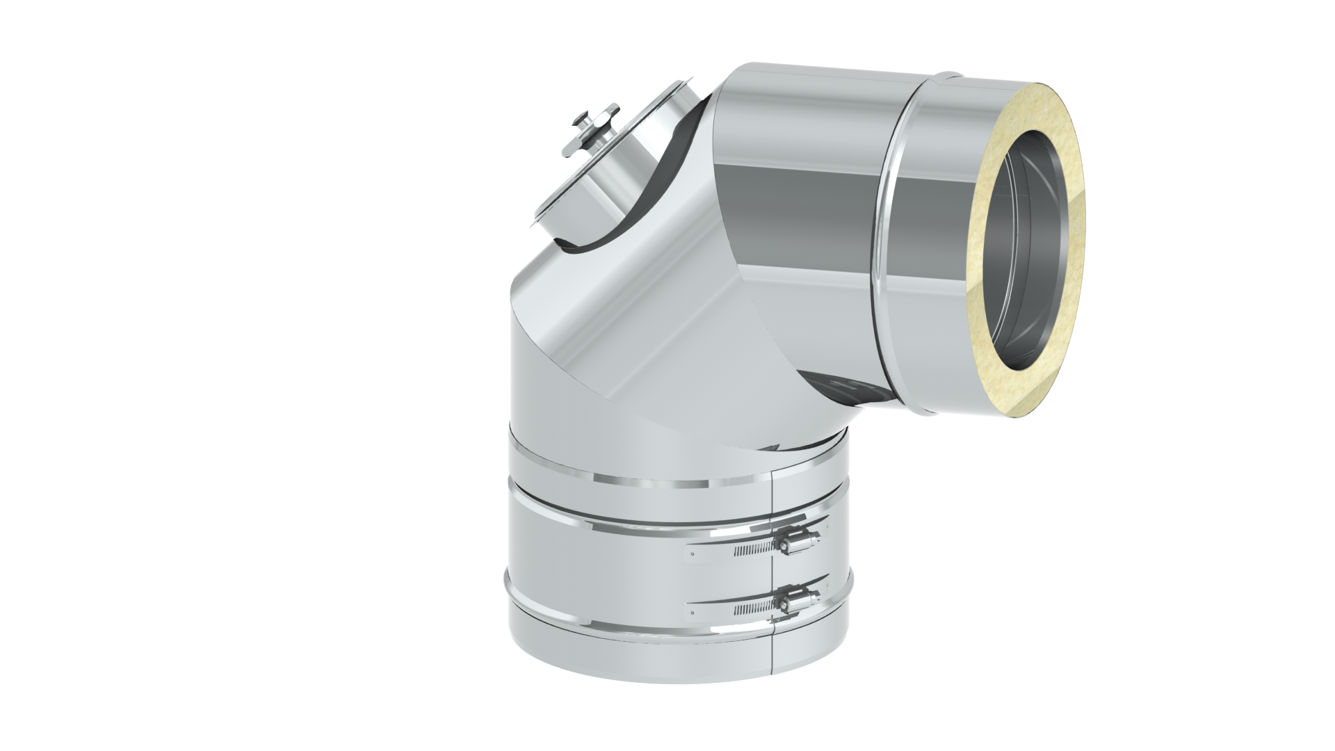Reinigungswinkel 87° mit Deckel Öl und Gas