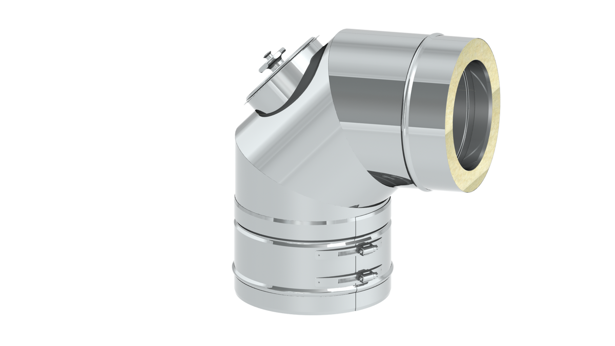 Reinigungswinkel 87° mit Deckel Öl und Gas