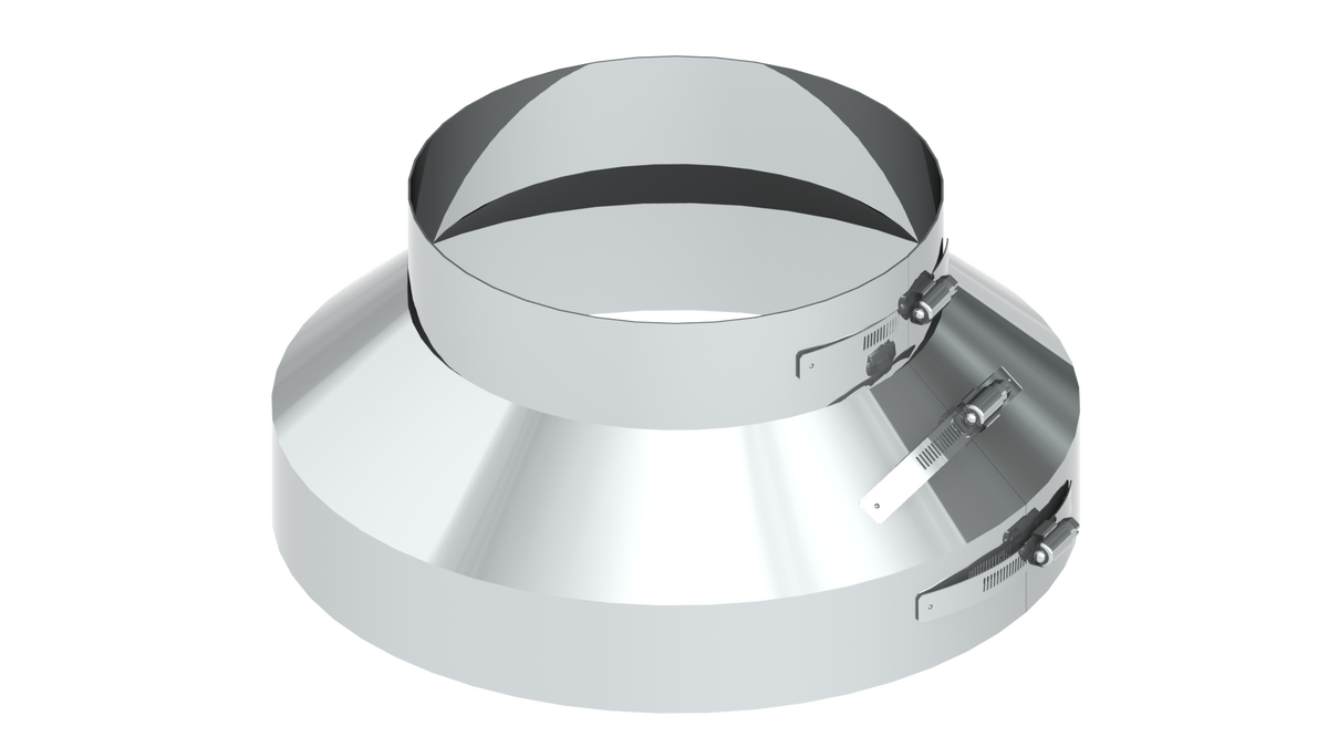 Wetterkragen "Spezial", hinterlüftet