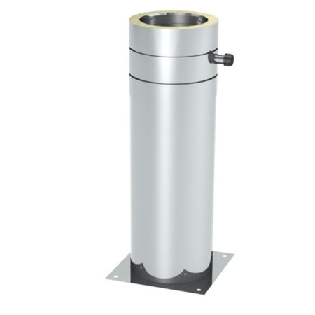 Teleskopstütze 60-615mm mit Teleskopf und Kondensatablauf seitlich 