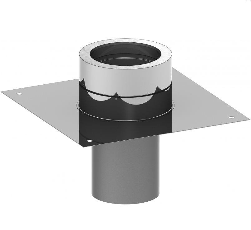 Grundplatte für Kaminerhöhung Schornsteinverlängerung 250mm