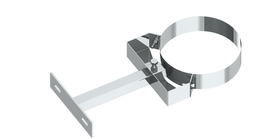 Wandabstandshalter verstellbar 150 - 250 mm für Edelstahlschornsteinsysteme