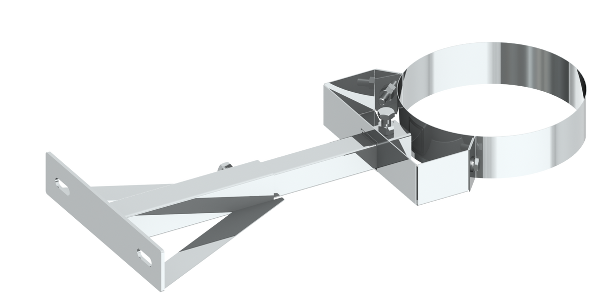 Wandabstandshalter verstellbar 250 - 360 mm für Edelstahlschornsteinsysteme