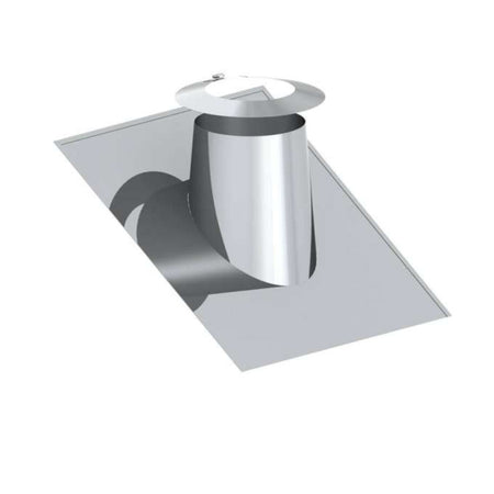 Jeremias Dachdurchführung Edelstahl 26-35°+Wetterkragen