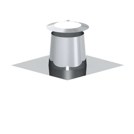 Flachdachdurchführung Edelstahl