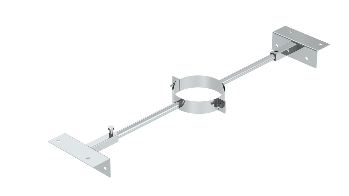 Sparrenhalterung verstellbar, 500 - 900 mm für Edelstahlschornsteinsysteme