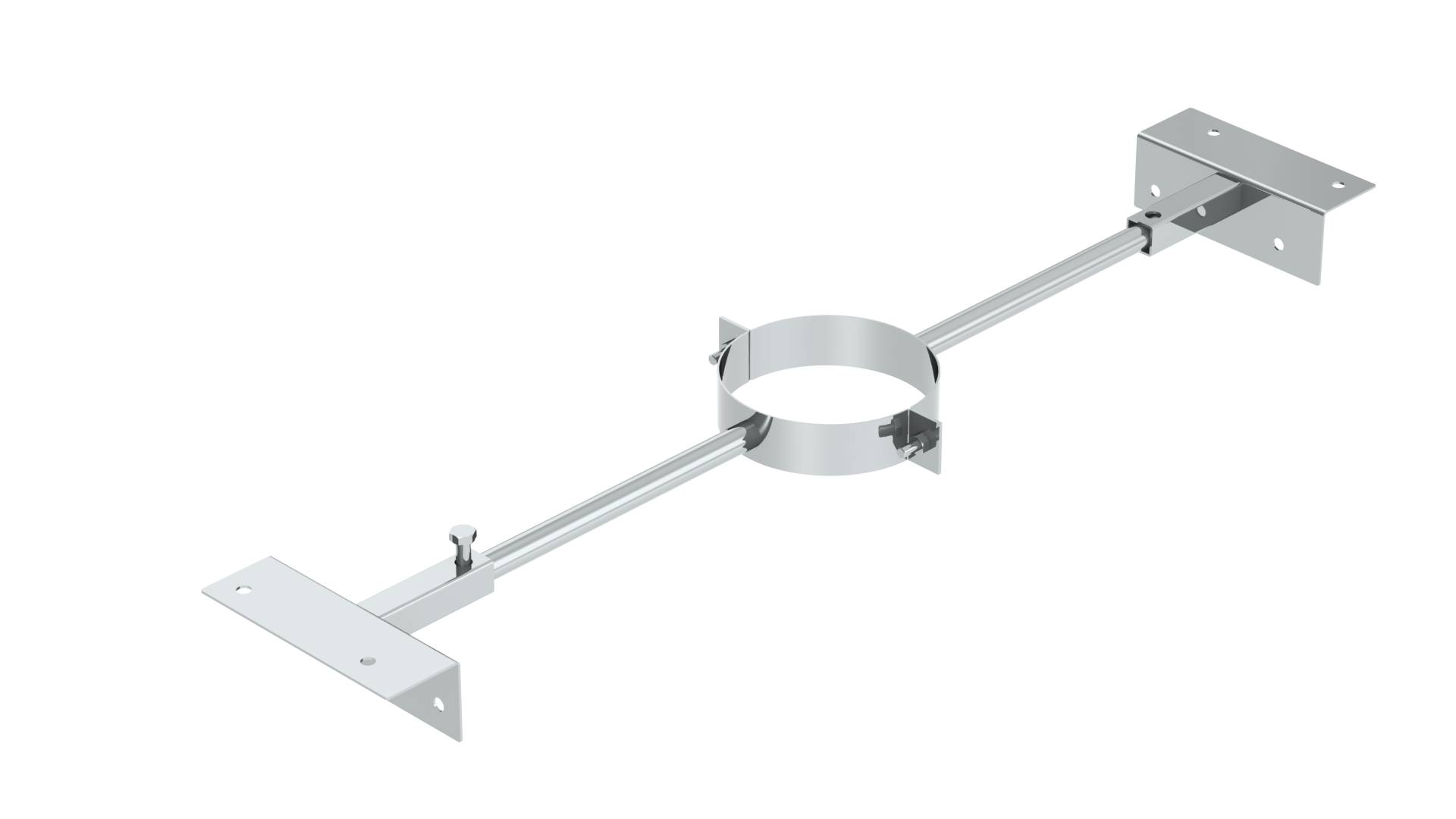 Sparrenhalterung verstellbar, 500 - 900 mm für Edelstahlschornsteinsysteme