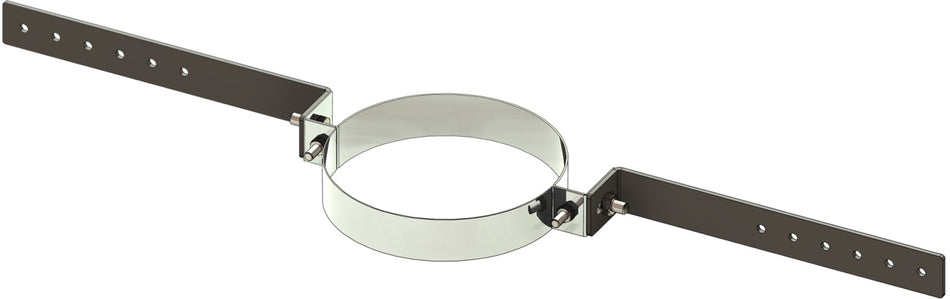 Sparrenhalterung light für Edelstahlschornsteine mit Dachdurchführung Jeremias