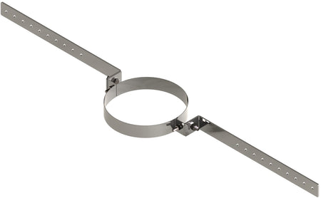 Sparrenhalterung light für Edelstahlschornsteine mit Dachdurchführung Jeremias