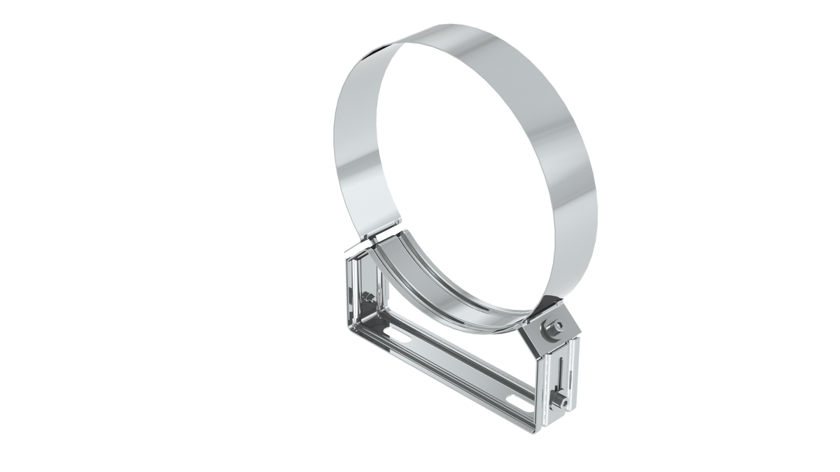 Wand- und Deckenabstandshalter verstellbar 50 - 70 mm für Edelstahlschornsteinsysteme