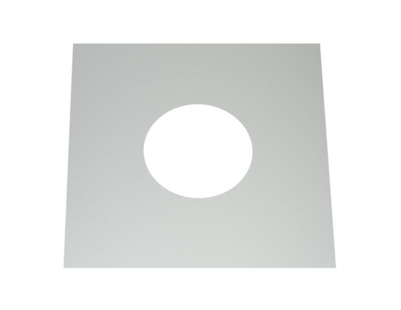 Jeremias | Deckenblende | 45° | für Edelstahlschornsteine Ø 130 mm