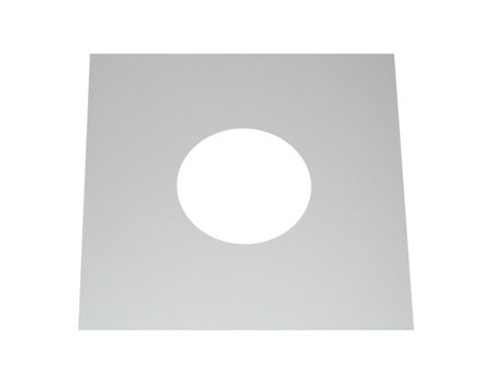 Jeremias | Deckenblende | 45° | für Edelstahlschornsteine Ø 130 mm