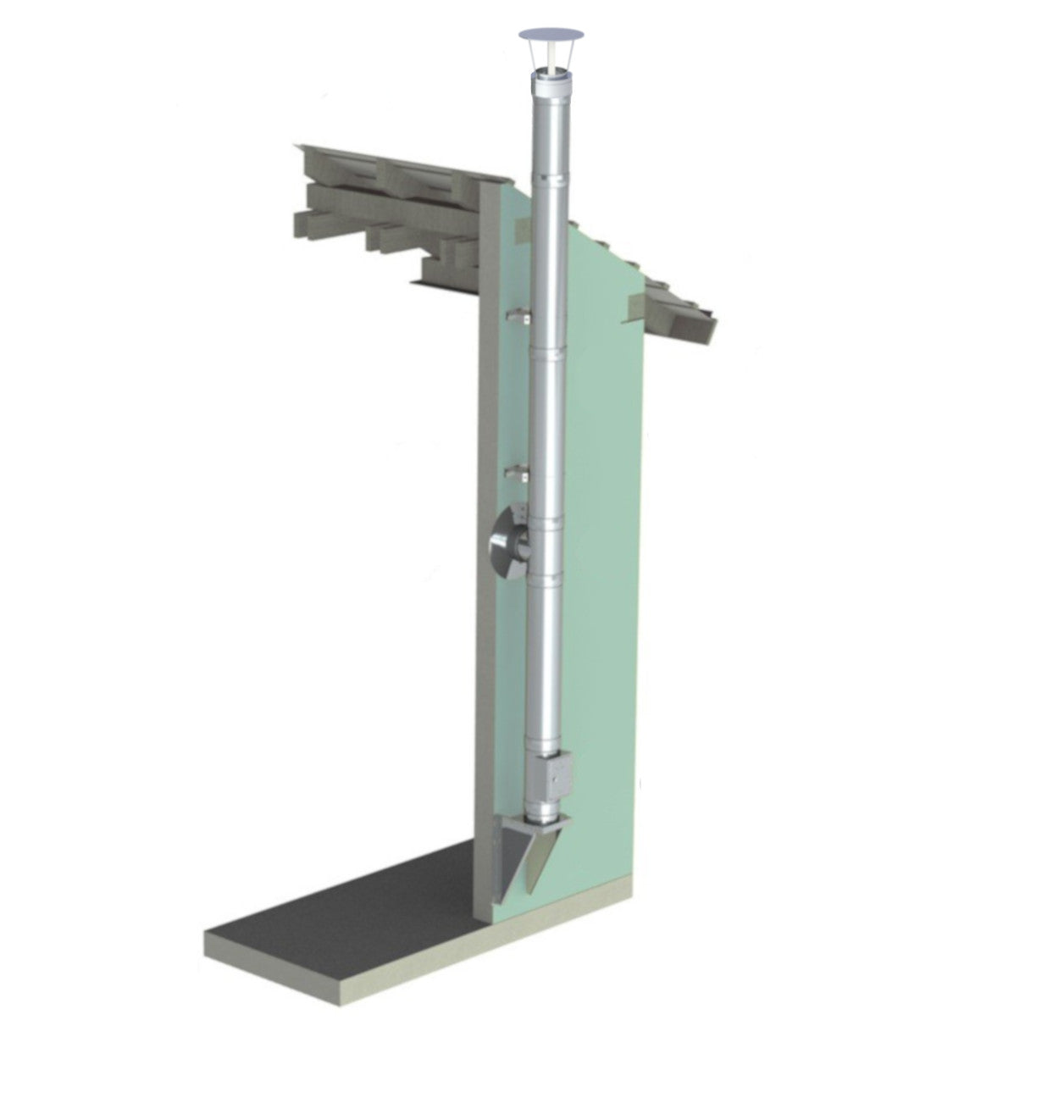 Jeremias Edelstahlschornstein-Paket DW-ECO 2.0