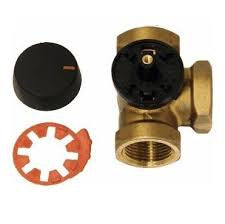 Dreiwege-Mischer Messing, Rp 1", Kvs-Wert 10, DWM 25-2