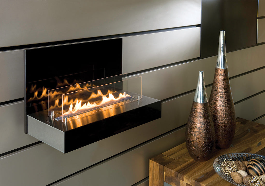 ebios-fire Wandkamin Quadra Wall - Milieu 1