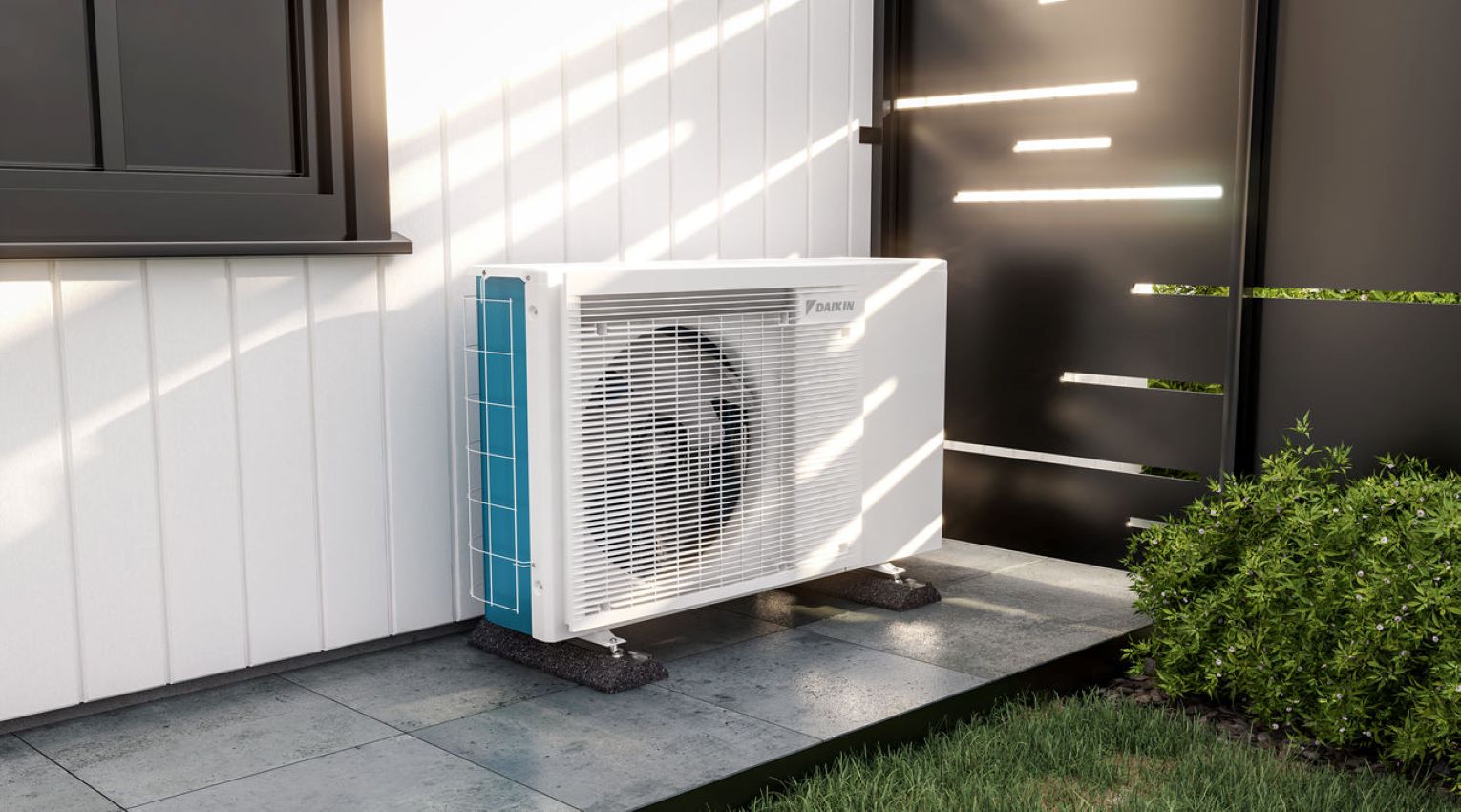 Außenansicht DAIKIN Monoblock Inverter