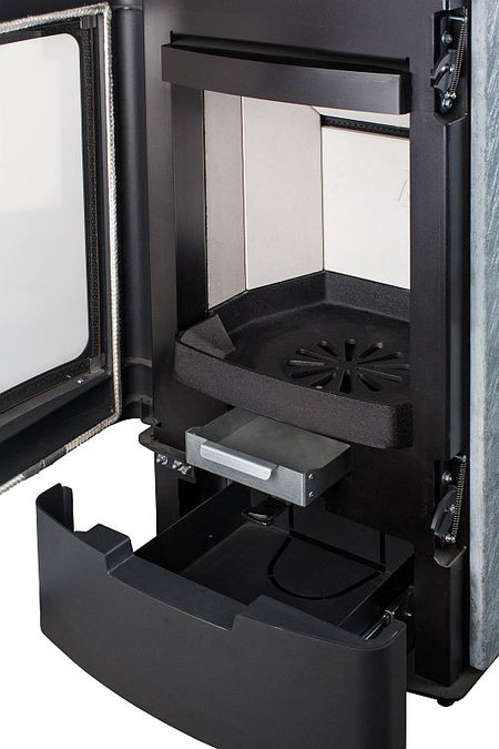 KRETZ | Kaminofen ECHEDO 3  | Verkleidung  Serpentine | 7 kW