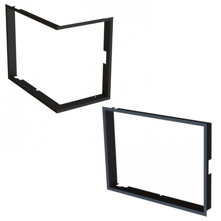 BeF Einbaurahmen Feel (V) 7, 80 mm. schwarz | Klimaworld.com
