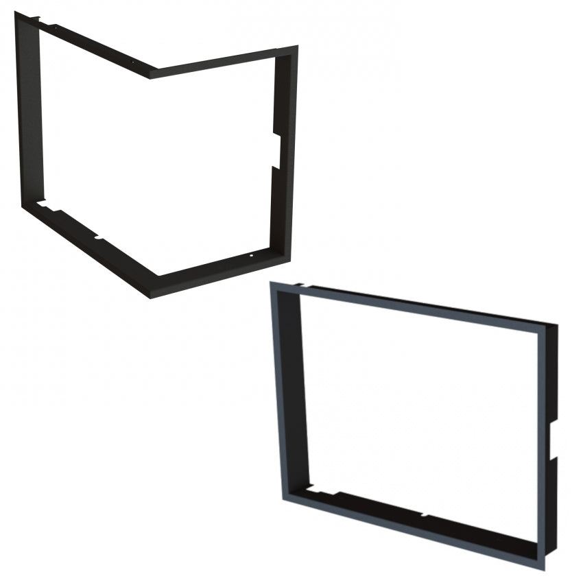 BeF Einbaurahmen Feel (V) 7, 80 mm. schwarz | Klimaworld.com
