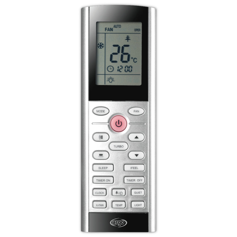 ARGO Split Klimaanlage Set X3I ECO PLUS 70, Fernbedienung | klimaworld.com