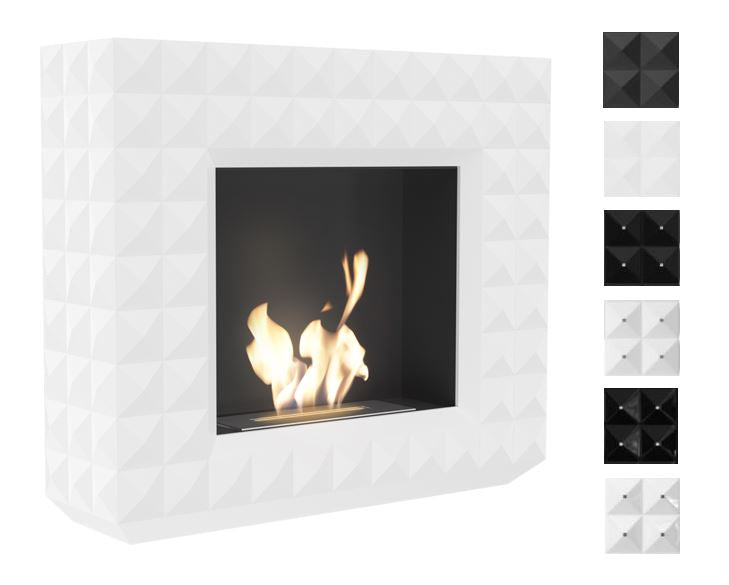 Kratki Biokamin Egzul inkl. Kaminumbau | Farbwahl / Swarovski-Steine