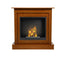 Aflamo Bio-Kamin | Vigo Classic mit Einsatz Bio 60 | eiche