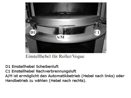 Kaminofen Vogue 6 kW Edilkamin Luftheizer