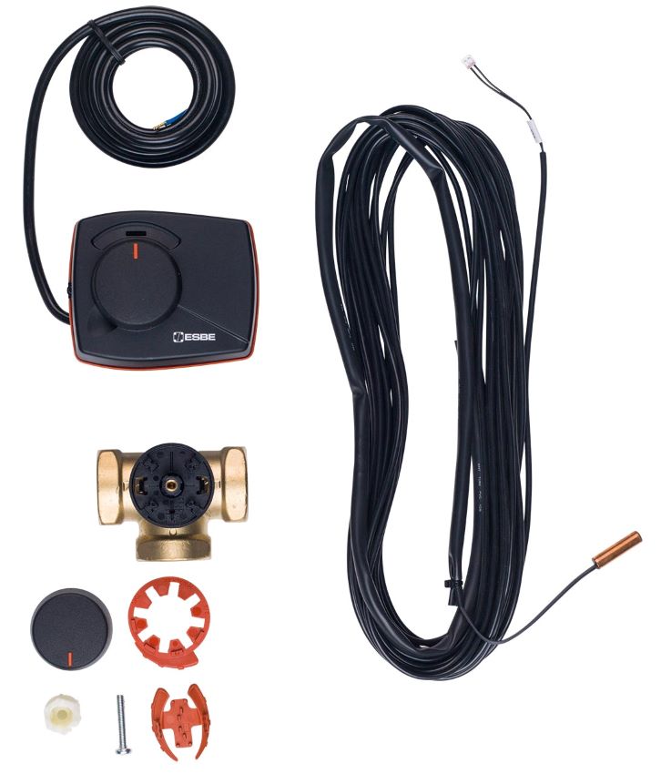 DAIKIN E-Pac Umschalteinheit an Druck- oder Fremdspeicher mit Fühlertauchhülse