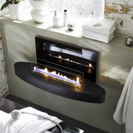 ebios-fire Wandkamin Elipse Wall - Milieu 4