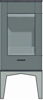 ELM Original Fuß für Elm Holzkamin