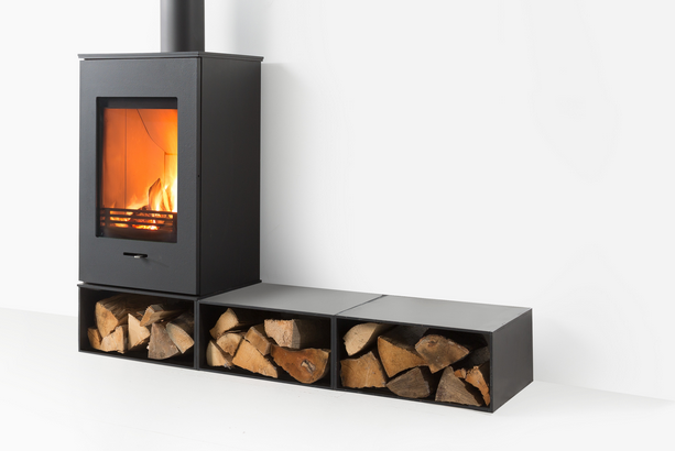 Elm Kaminofen mit Storage BAse