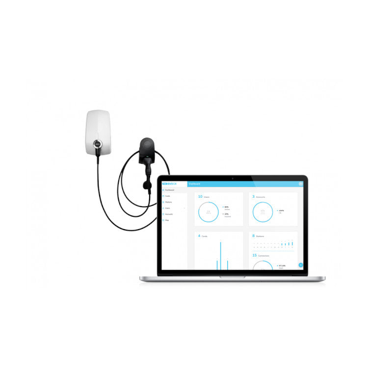 EVBox | Elvi Wallbox | Ladestation | Weiss | Klimaworld