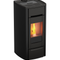 KALOR Pelletkamin | Ermetica 98 Cast Iron 10C | 9,3 kW | Schwarz