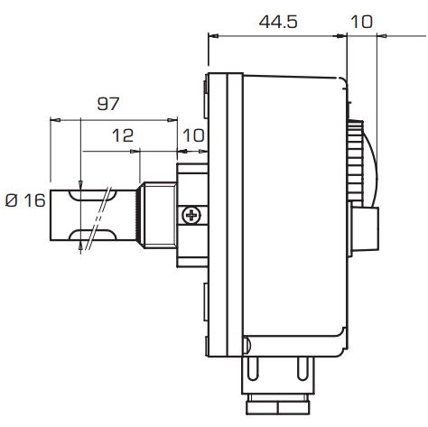 Doppelthermostat ESBE TR/STB 8690200212 von 0 bis 90 °C