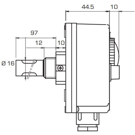 Doppelthermostat ESBE TR/STB 8690200212 von 0 bis 90 °C