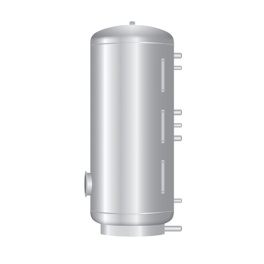 TWL Edelstahl-Brauchwasserspeicher ESO 750 ohne Isolierung