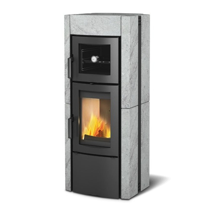 La Nordica Holzofen mit Backfach | Ester Forno Evo Naturstein