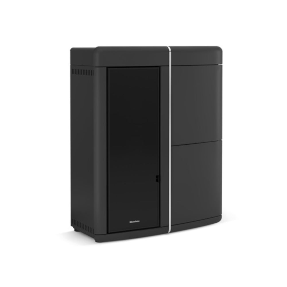 Extraflame Pelletofen EVELYNE IDRO 2.0, grau | klimaworld.com