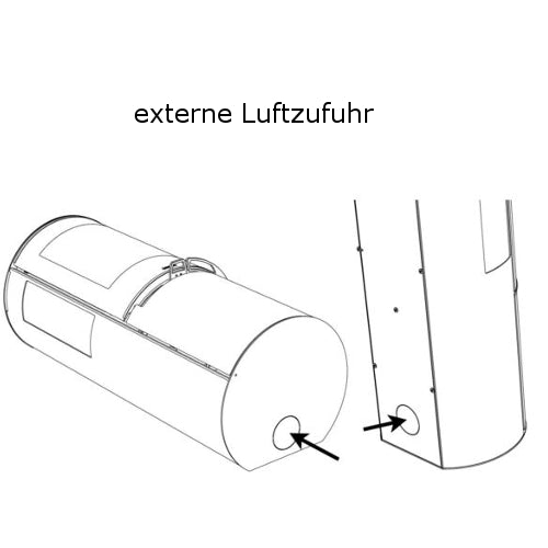 Kaminofen | Aduro 9.5 Lux Air | externe Luftzufuhr | 3 Scheiben | 6 kW