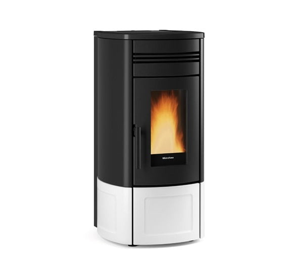 Extraflame Evolution Line Noris Lux weiß seitlich