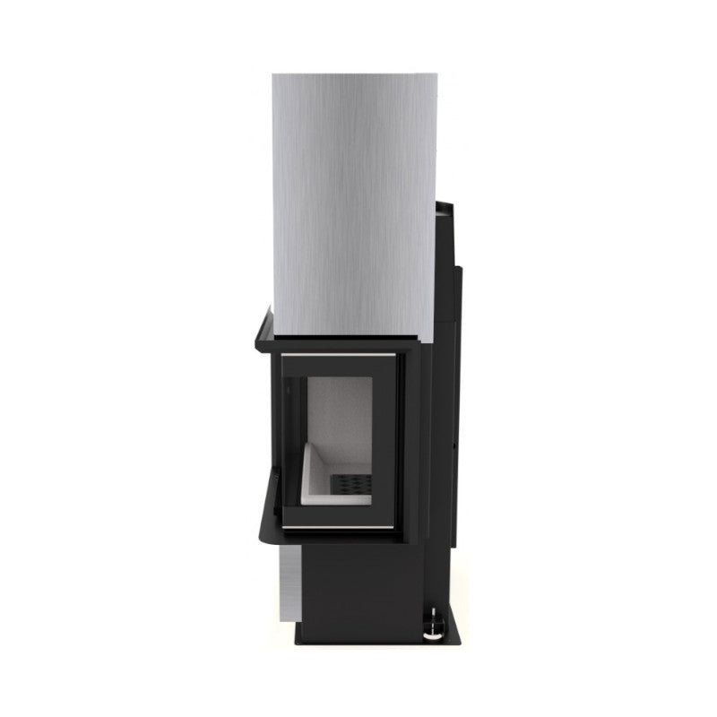 KRETZ | Kamineinsatz F 109 | Eckkamin rechts | Schiebetür | 10 kW