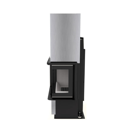 KRETZ | Kamineinsatz F 109 | Eckkamin rechts | Schiebetür | 10 kW