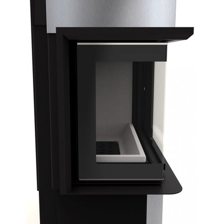 KRETZ | Kamineinsatz F 110 | Eckkamin links | Schiebetür | 10 kW 