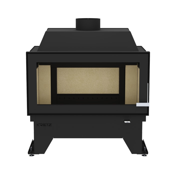 KRETZ | Kamineinsatz F 103-10 | Befeuerung vorn + hinten | 10 kW