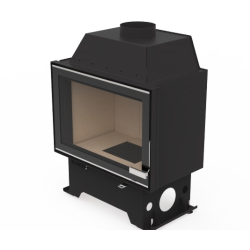 KRETZ | Kamineinsatz F 103 | gerade Scheibe | Stahl | 10 kW